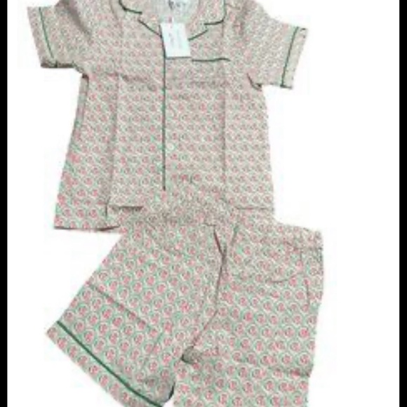 Petite Plume Other - Petite Plume x The Colony Hotel Kids Pajamas Set Size 3 New NWT